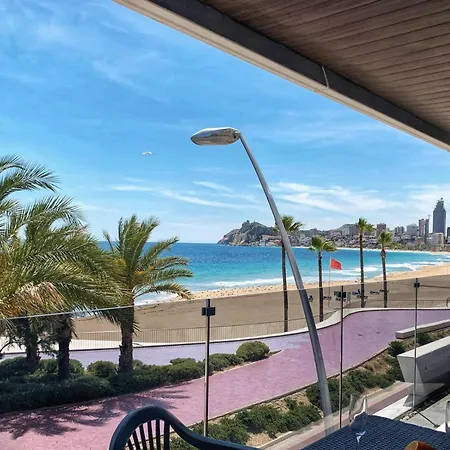 Apartamento De Lujo En Primera Linea De Playa Benidorm Buitenkant foto